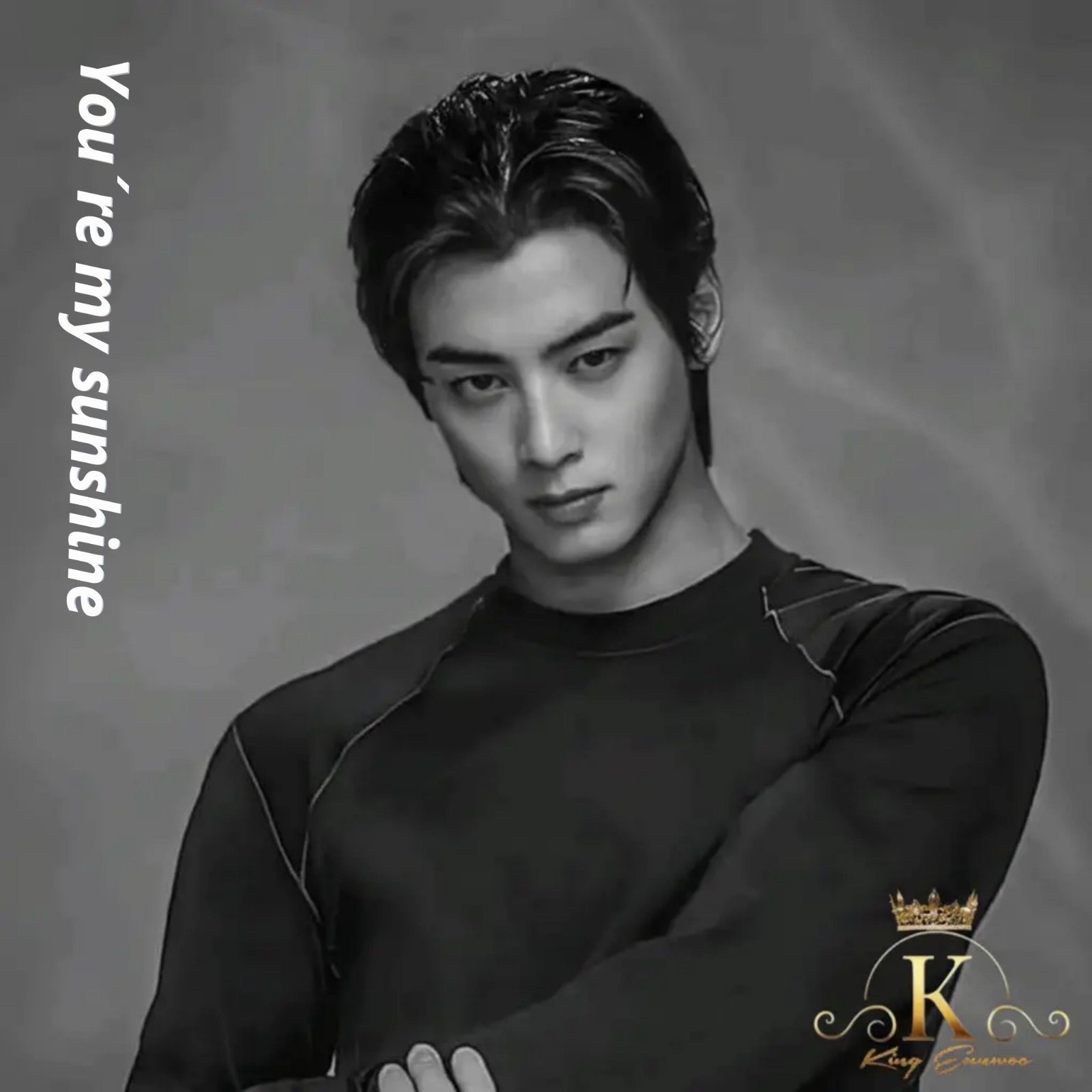 Recent activity shot of Eunwoo (ASTRO)