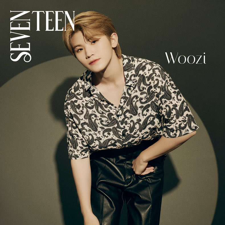 A moment captured by Woozi (SEVENTEEN)'s fan