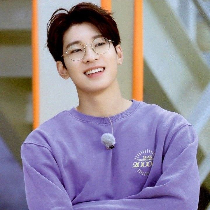 A moment captured by Wonwoo (SEVENTEEN)'s fan