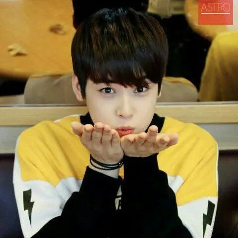 Recent activity shot of Eunwoo (ASTRO)
