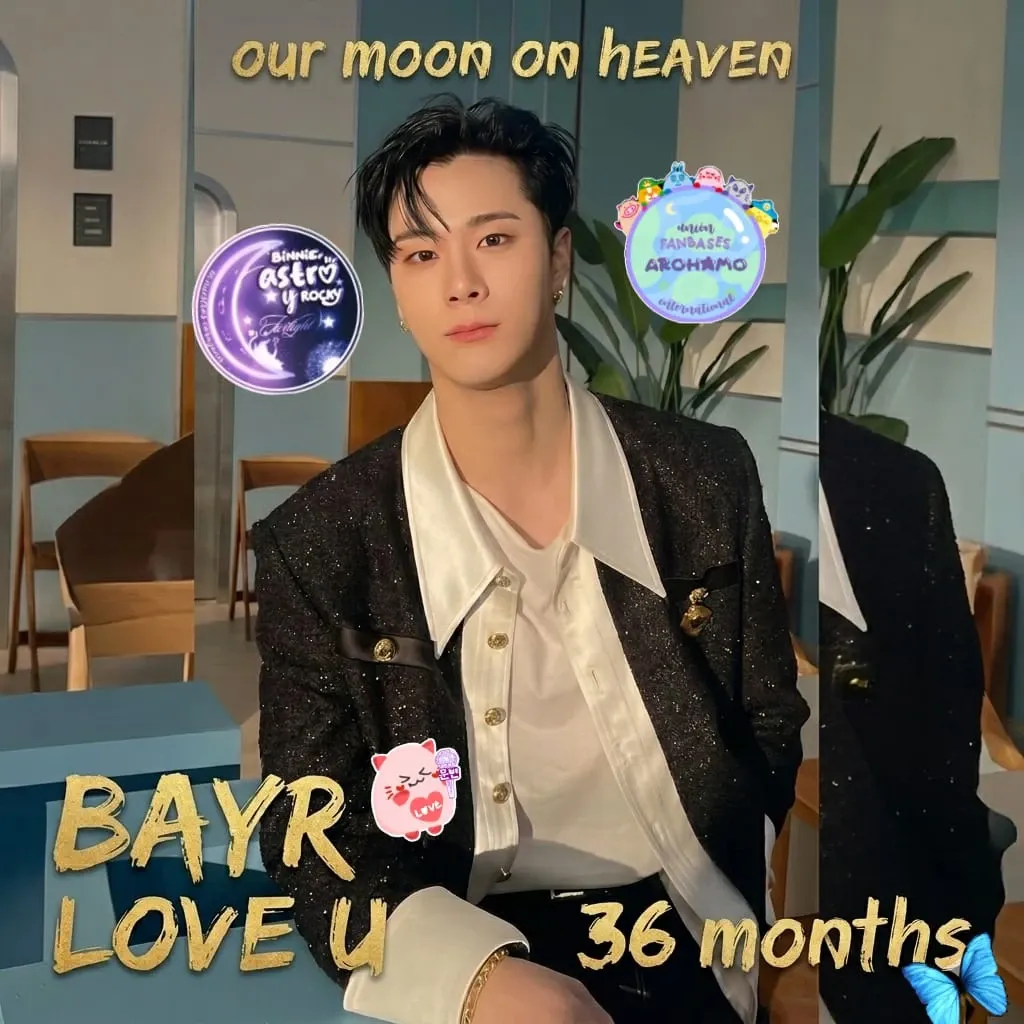 A moment captured by Moonbin (ASTRO)'s fan