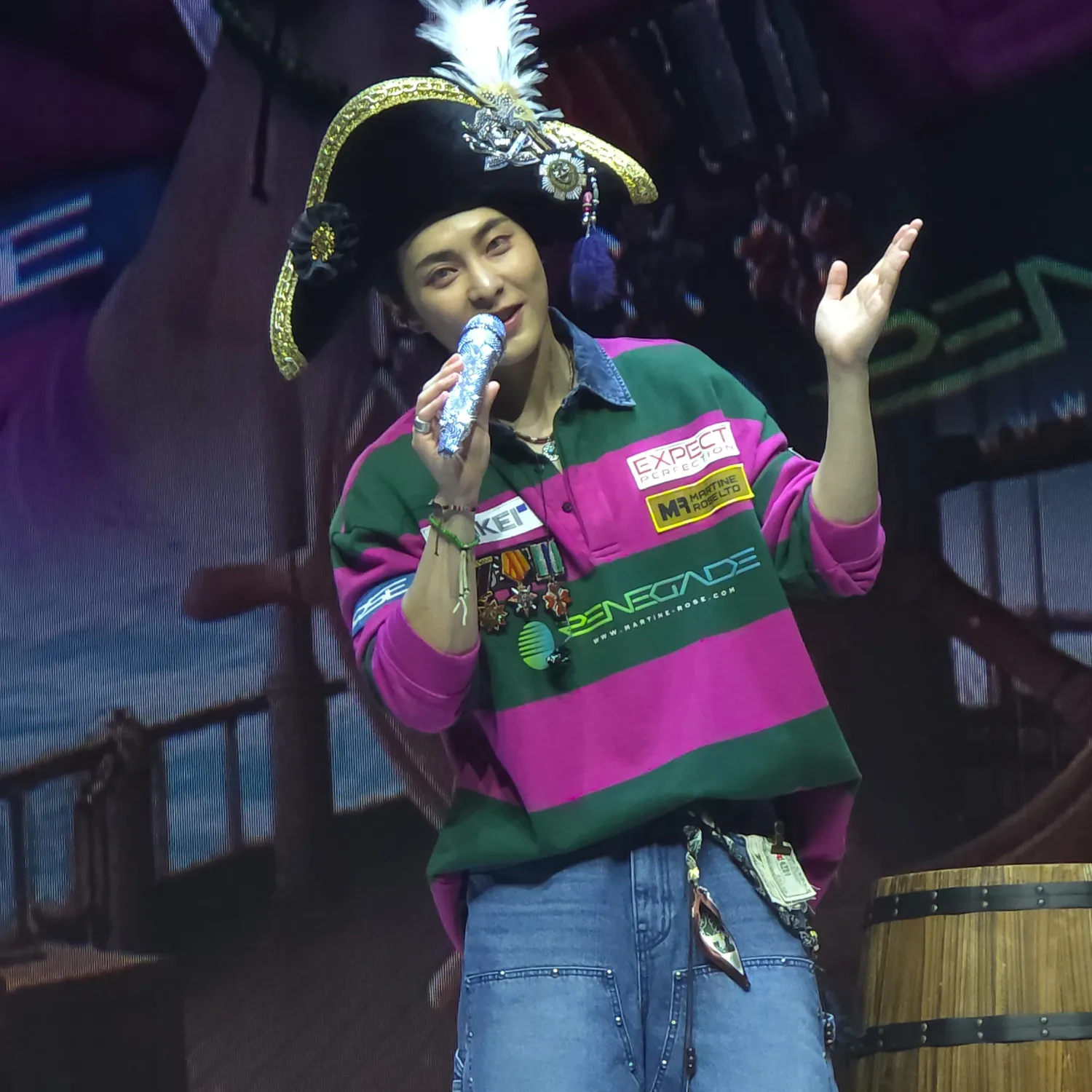 Recent activity shot of Xiumin (EXO)