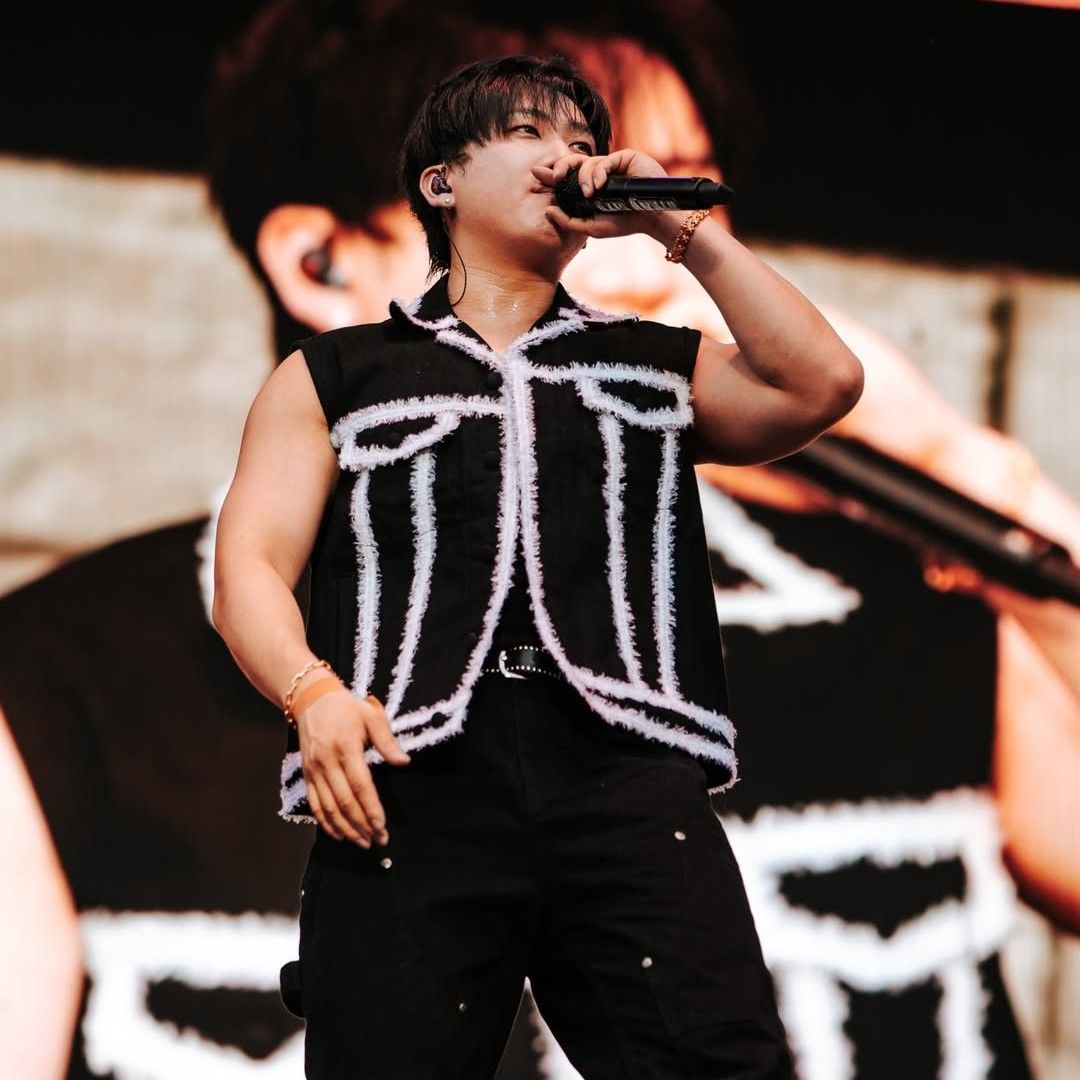 Recent activity shot of Changbin (Stray Kids)