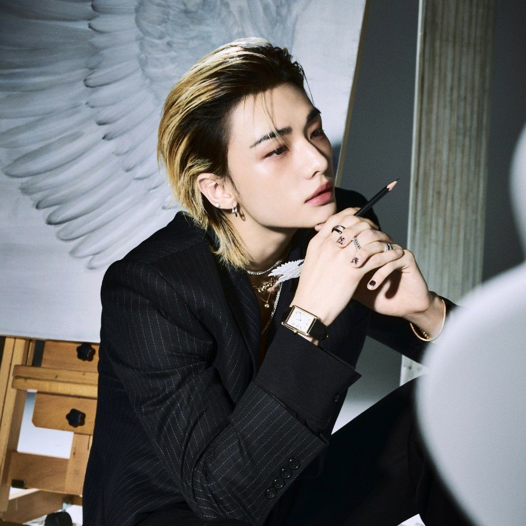 Latest photo of Hyunjin (Stray Kids)