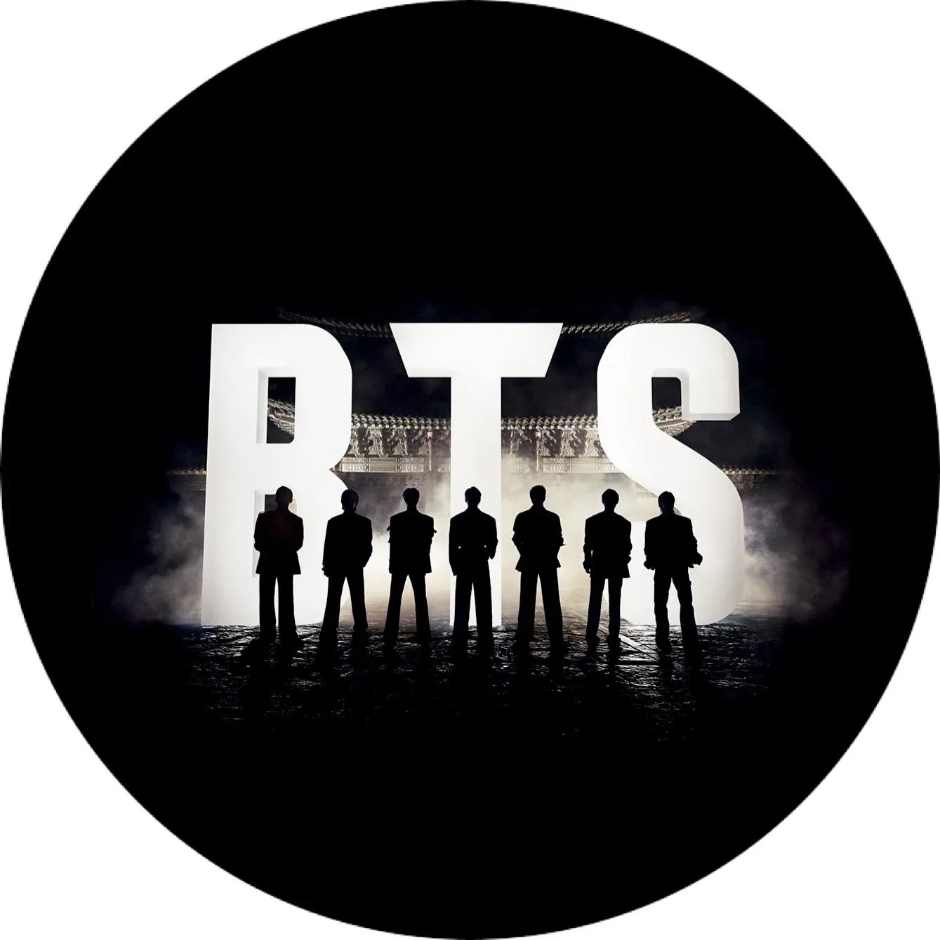 防彈少年團粉絲拍下的瞬間