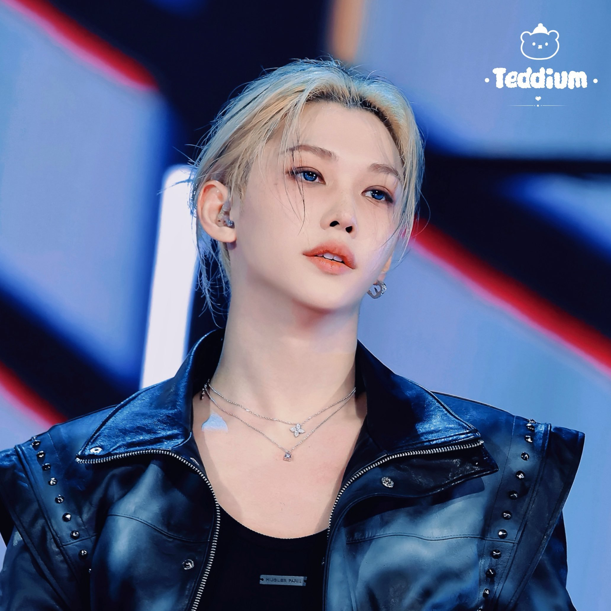 A moment captured by Felix (Stray Kids)'s fan