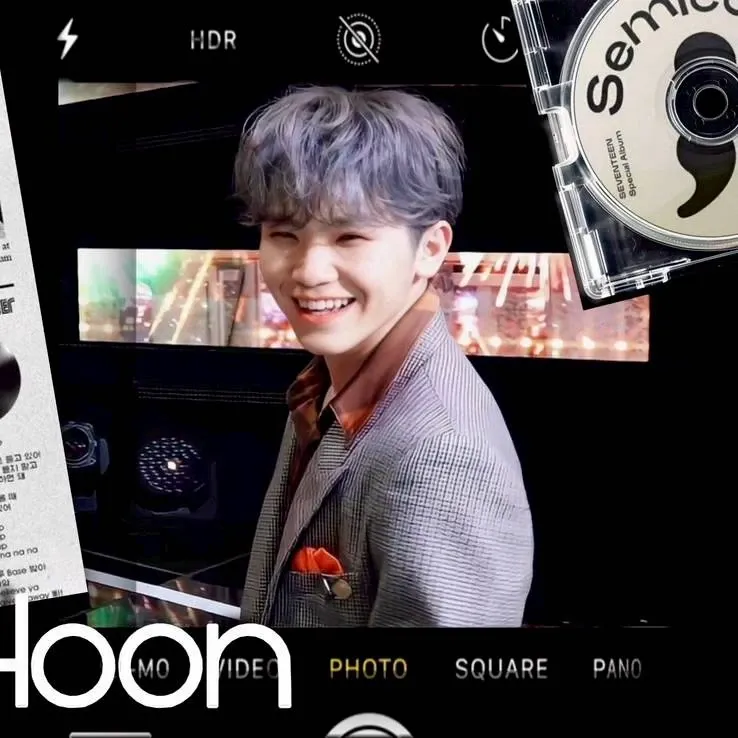 Behind-the-scenes cut of Woozi (SEVENTEEN)