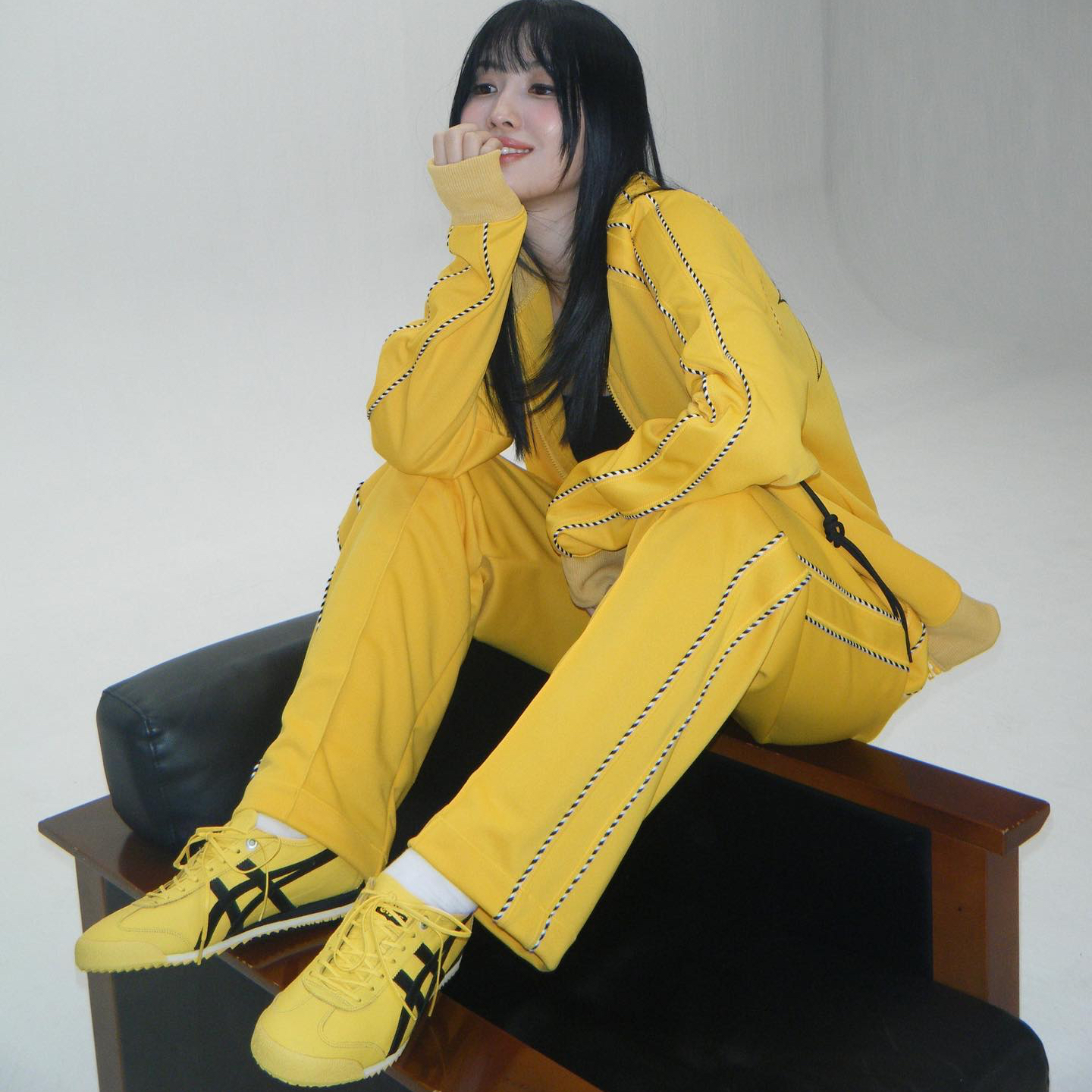 Momen yang diabadikan oleh penggemar Momo (TWICE)