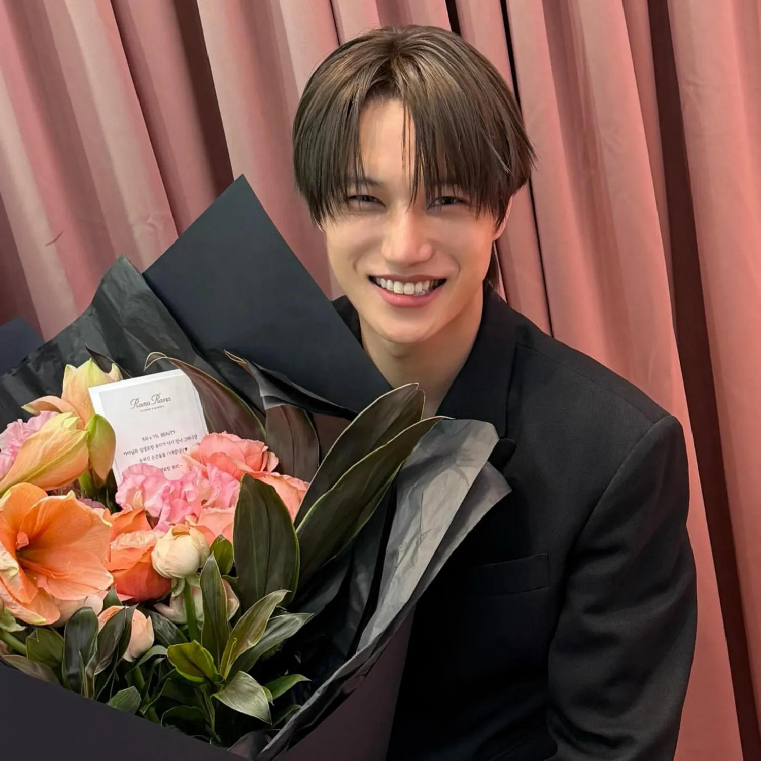 Recent activity shot of Kai (EXO)