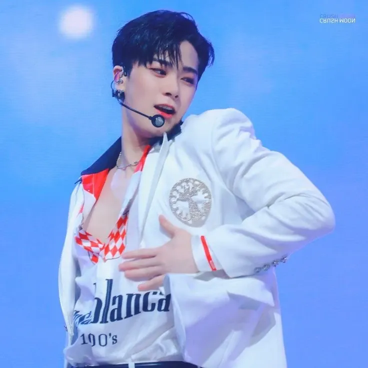Recent activity shot of Moonbin (ASTRO)