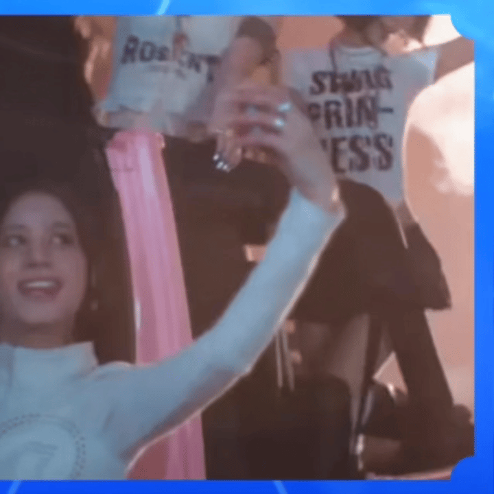 Nina (NiziU)粉絲拍下的瞬間