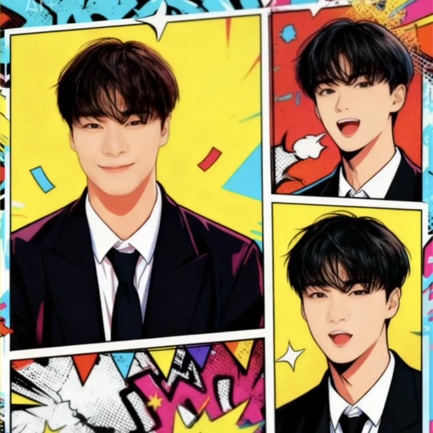 A moment captured by Moonbin (ASTRO)'s fan