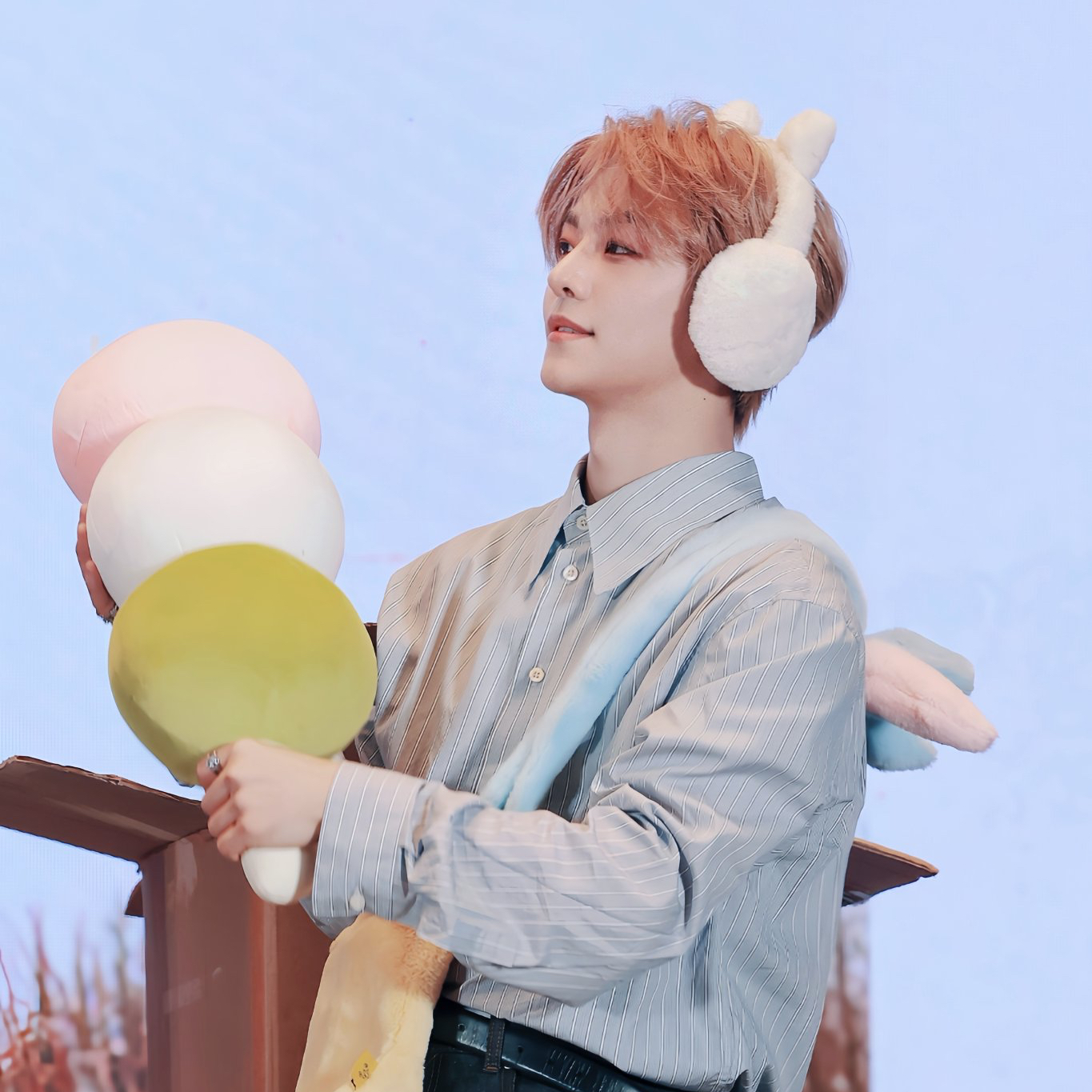 Behind-the-scenes cut of He Xinlong (ALPHA DRIVE ONE)