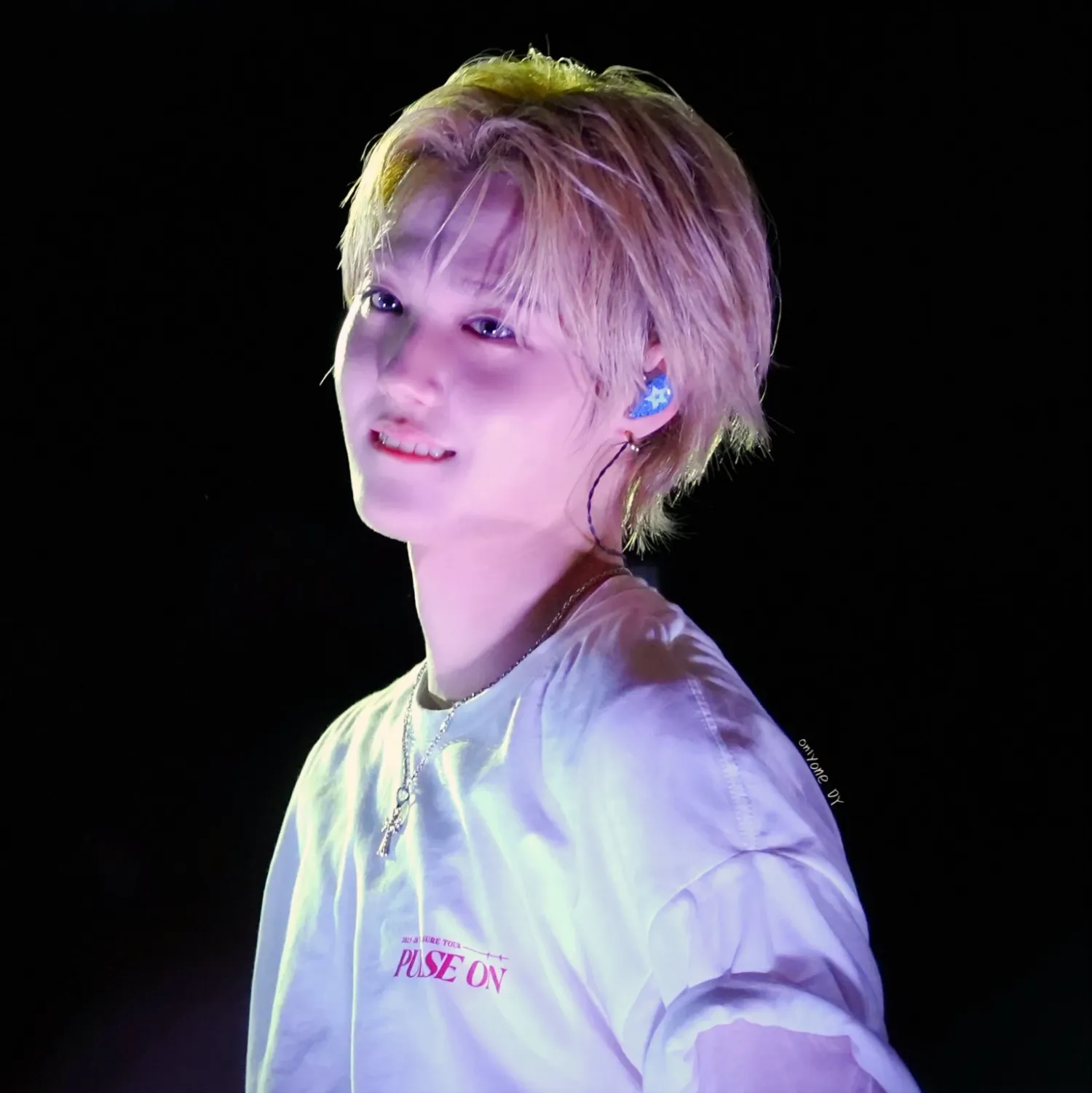 A moment captured by Doyoung (TREASURE)'s fan