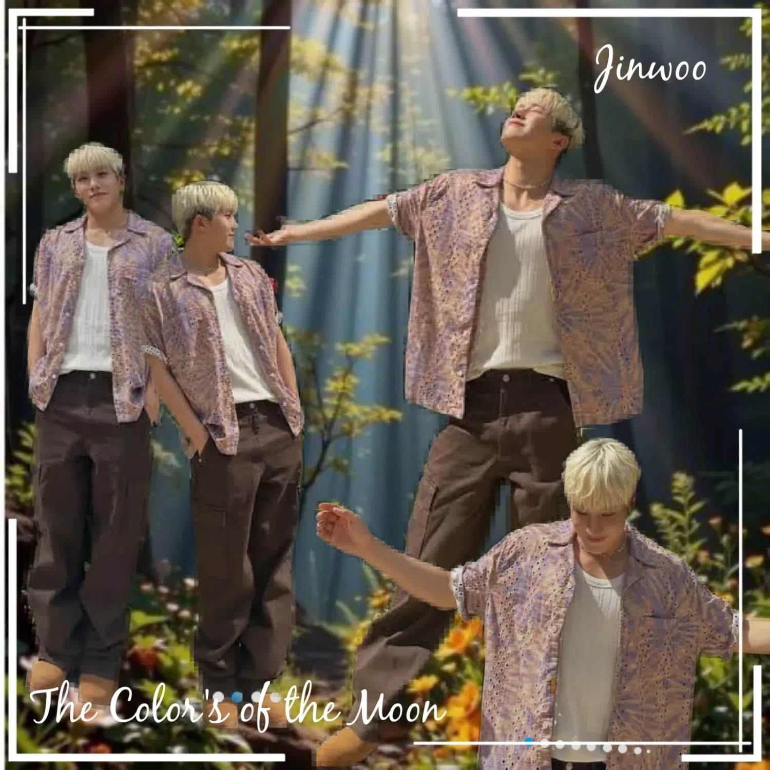 A moment captured by Jinjin (ASTRO)'s fan