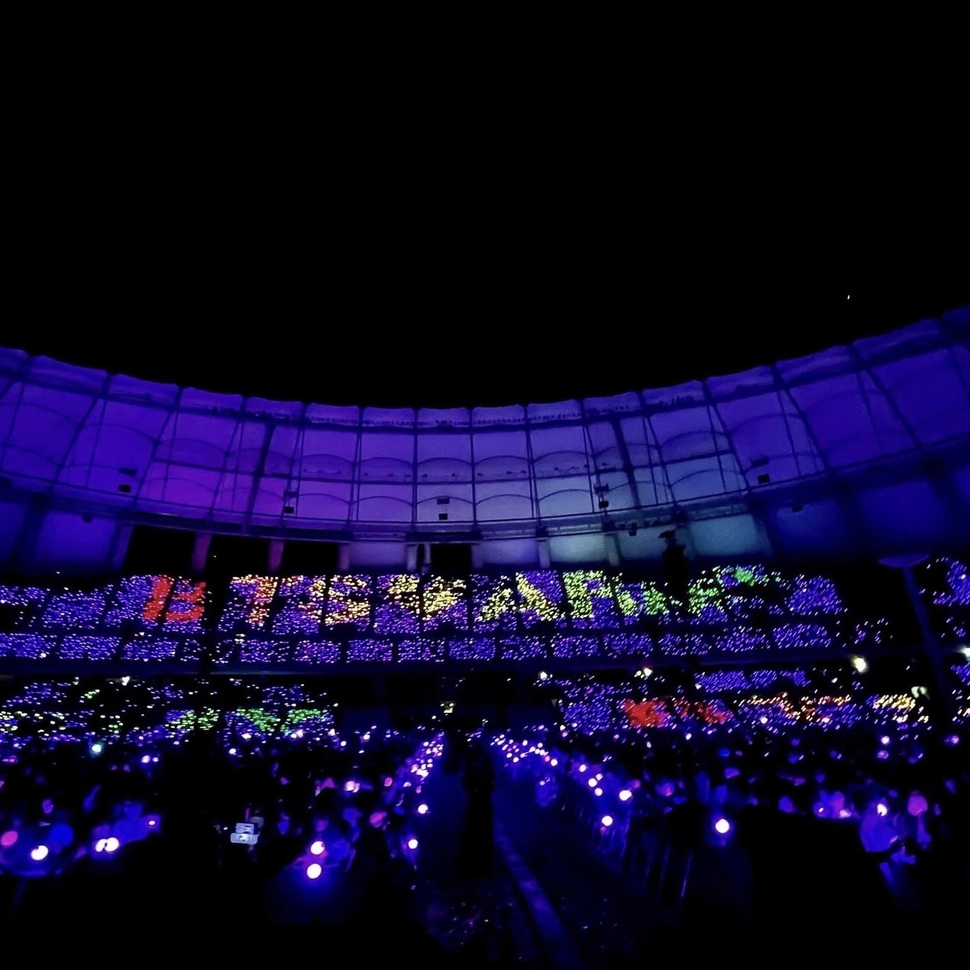 A moment captured by BTS's fan