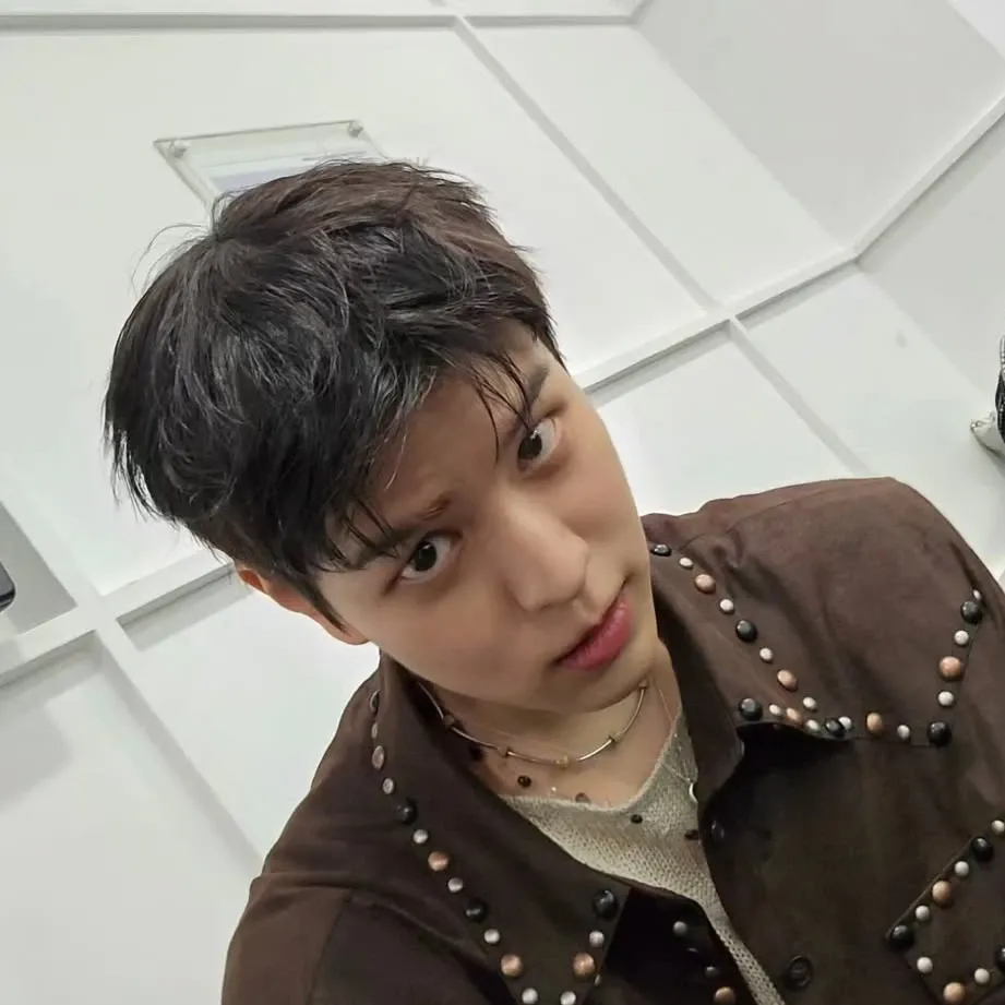 Recent activity shot of Seungmin (Stray Kids)