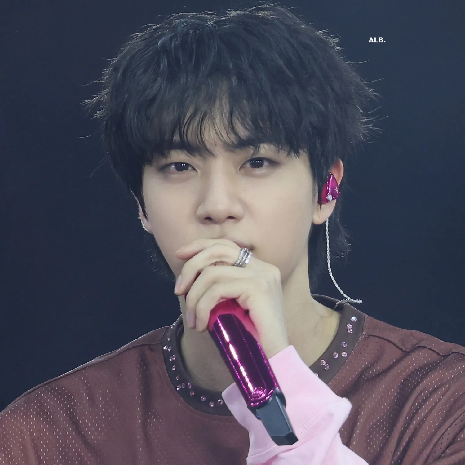 A moment captured by Jin (BTS)'s fan