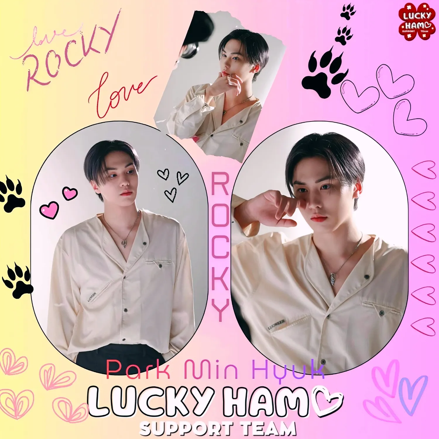 A moment captured by Rocky's fan