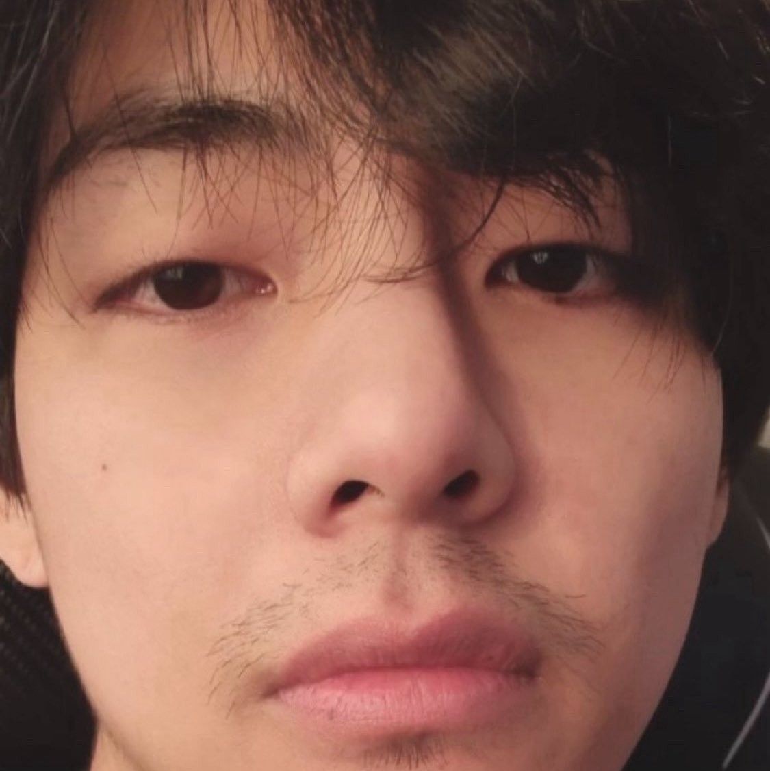 A moment captured by V (BTS)'s fan