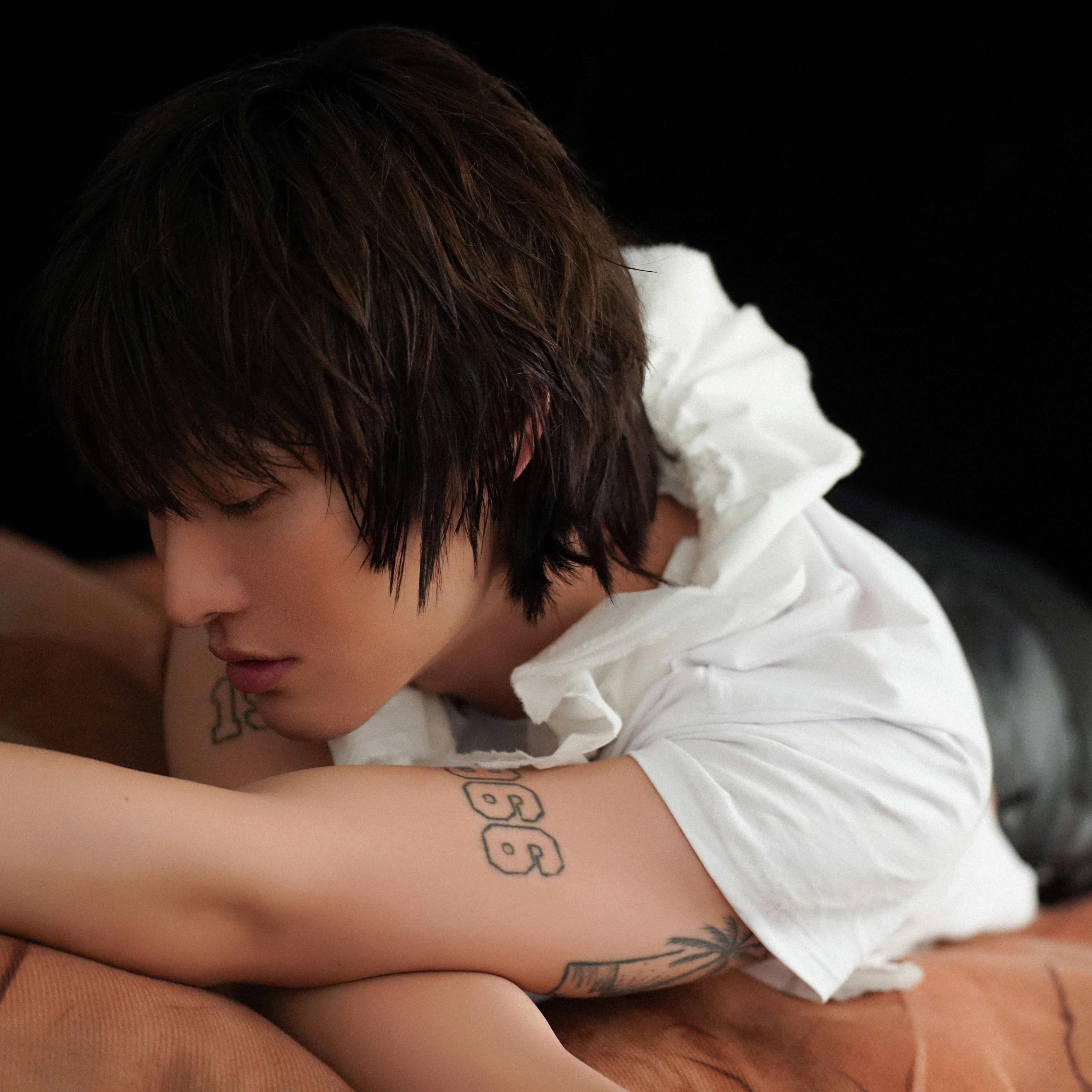 A moment captured by WOODZ's fan