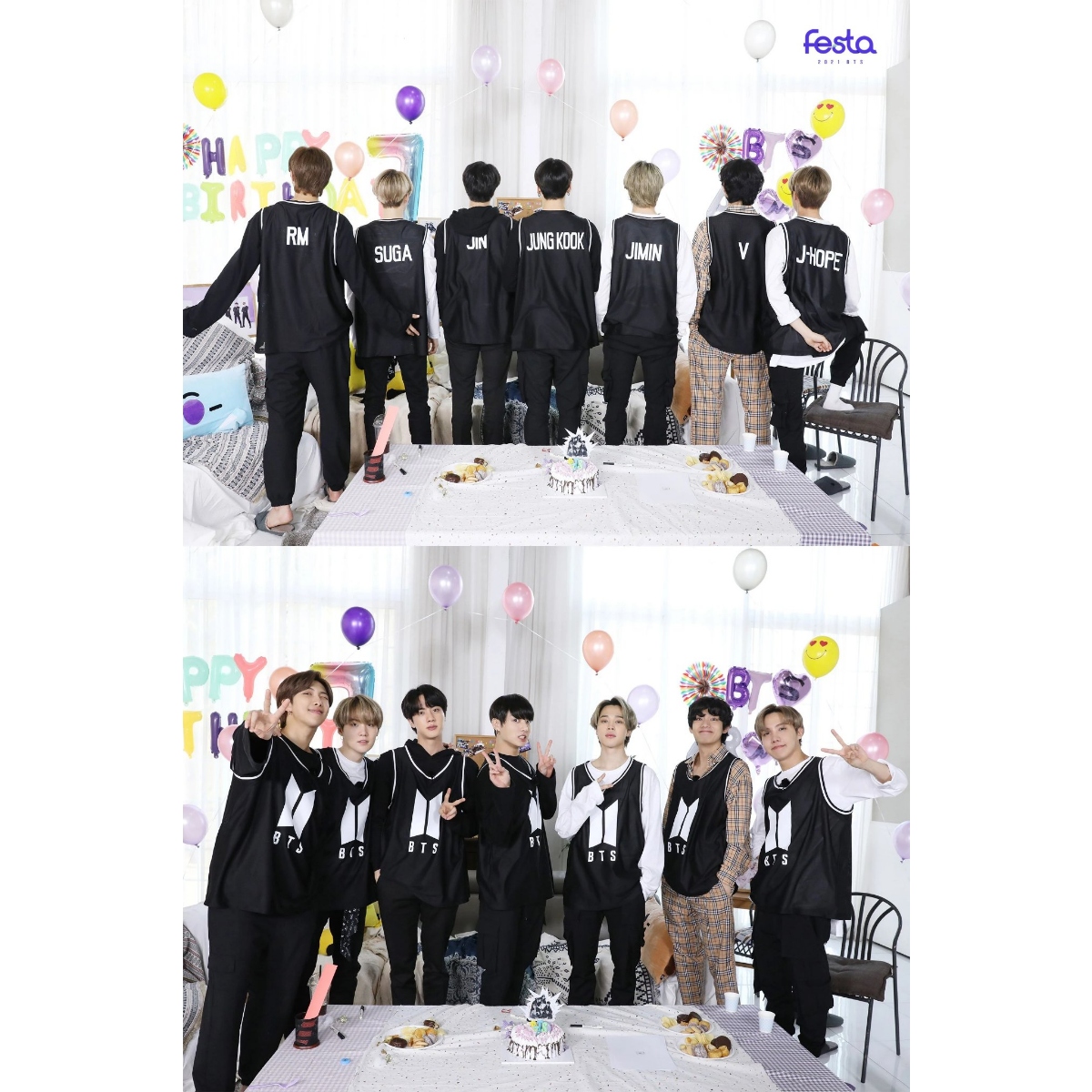 A moment captured by BTS's fan