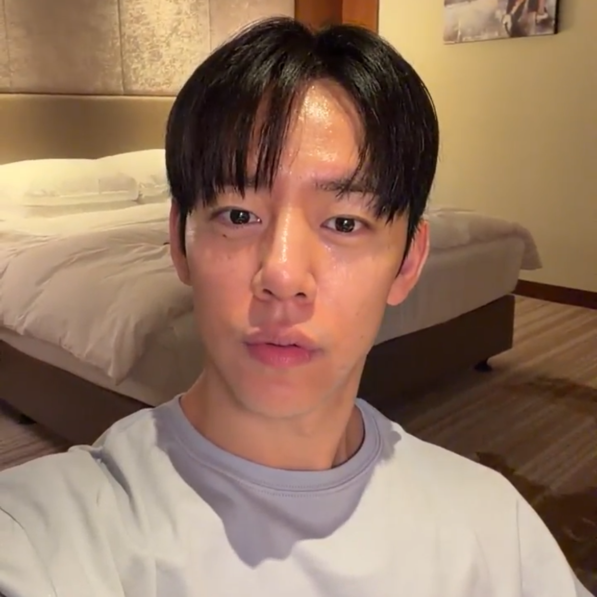 Recent activity shot of Daehyun (B.A.P)