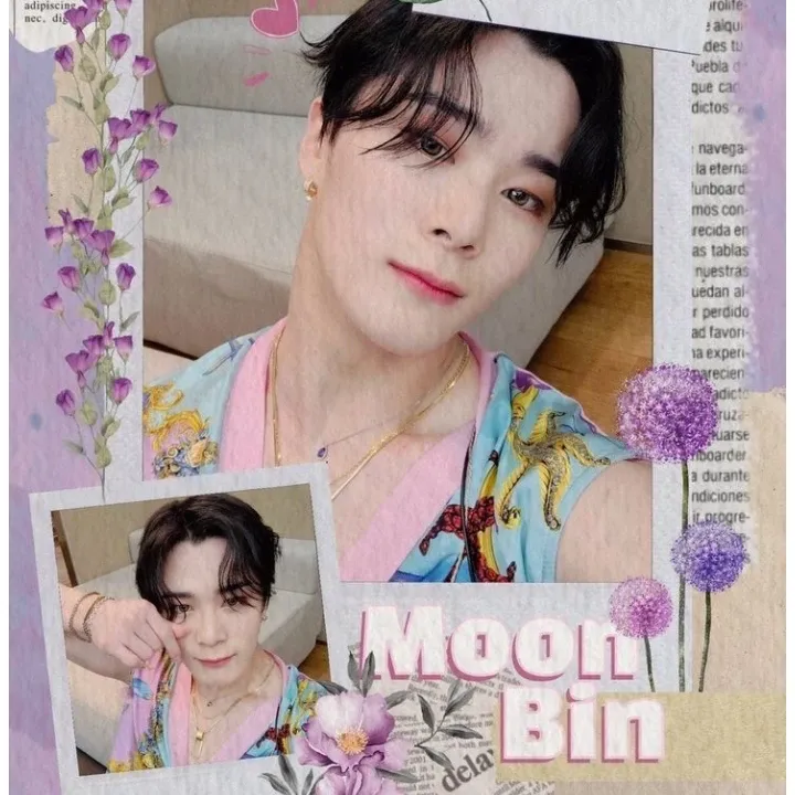 A moment captured by Moonbin (ASTRO)'s fan