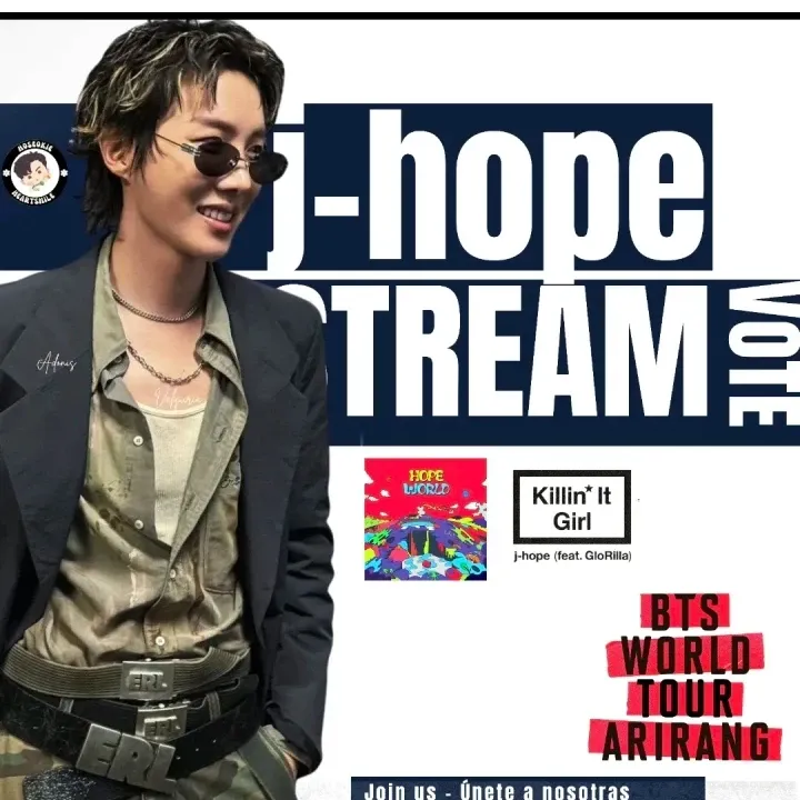 Foto aktivitas terbaru j-hope (BTS)