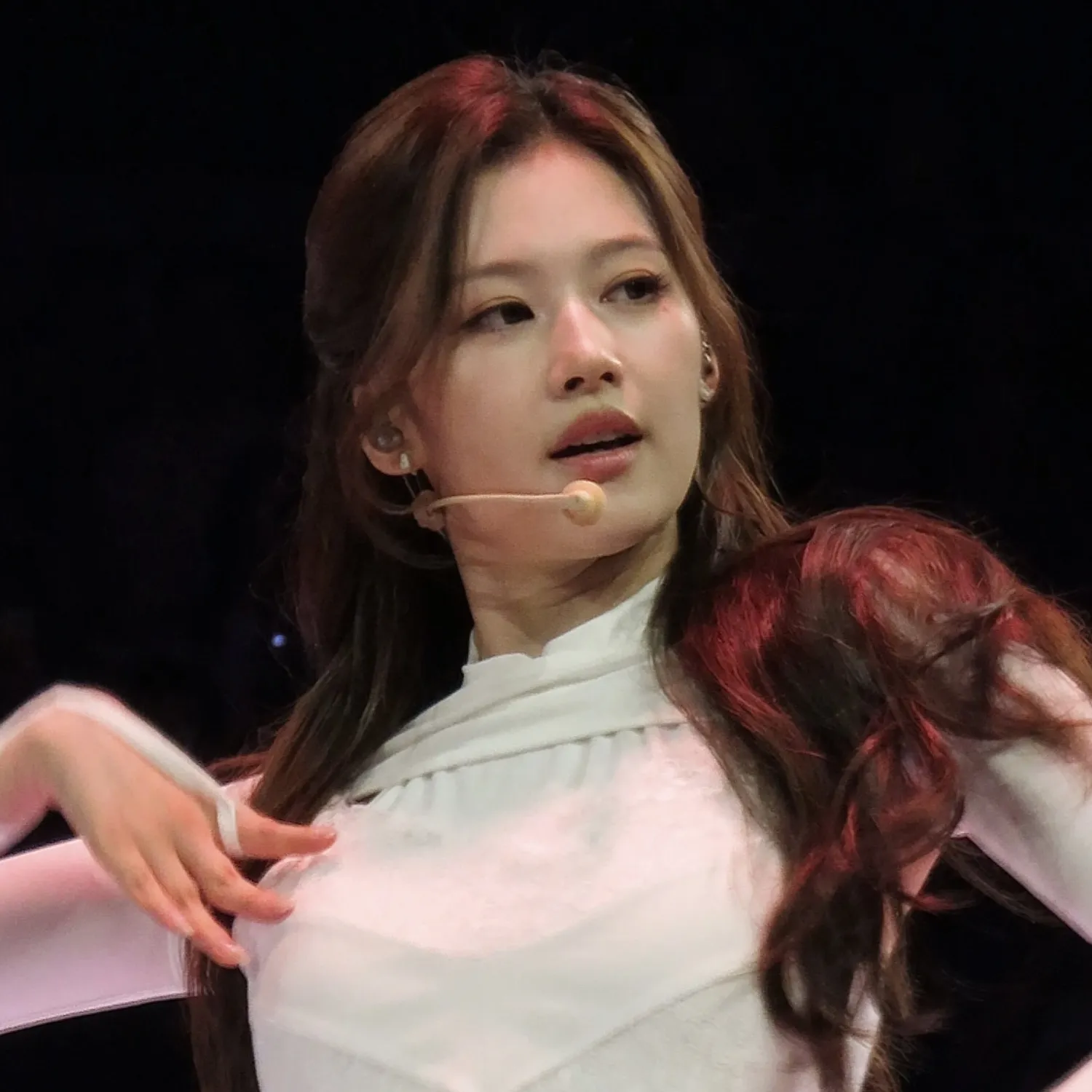 Sana (TWICE)粉丝拍下的瞬间