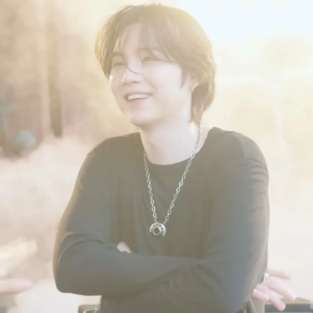 Recent activity shot of SUGA (BTS)