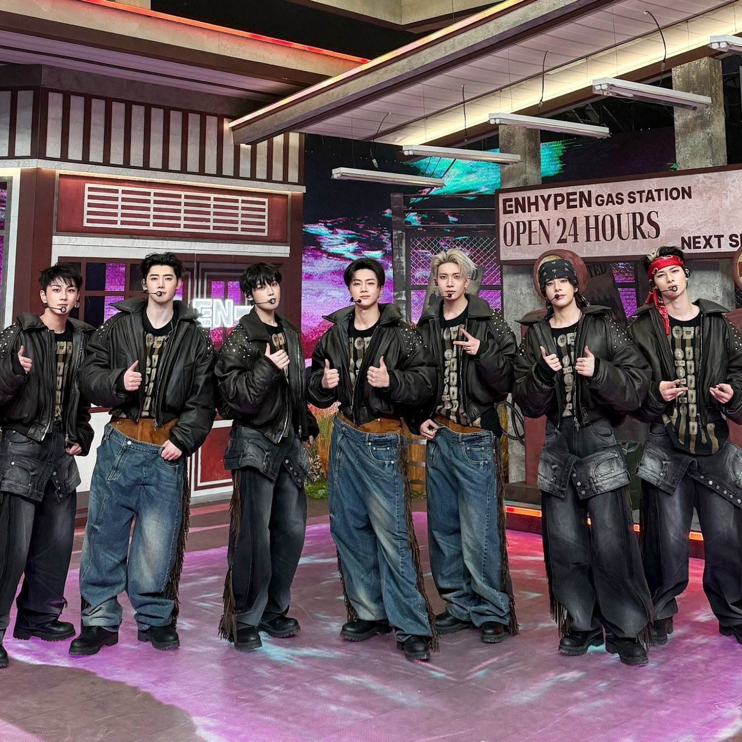 ENHYPEN粉絲拍下的瞬間