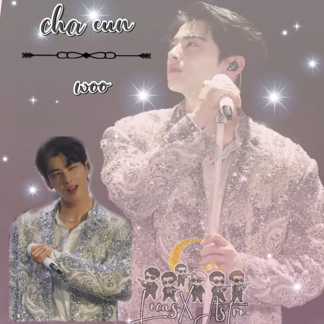 Recent activity shot of Eunwoo (ASTRO)