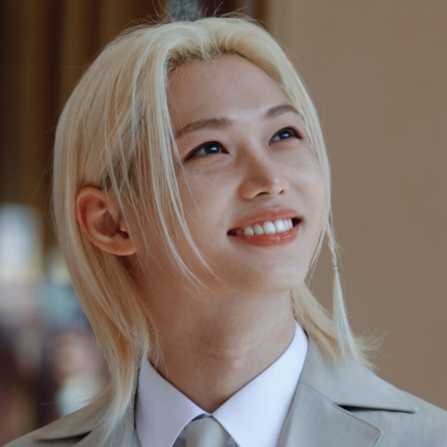 Recent activity shot of Felix (Stray Kids)