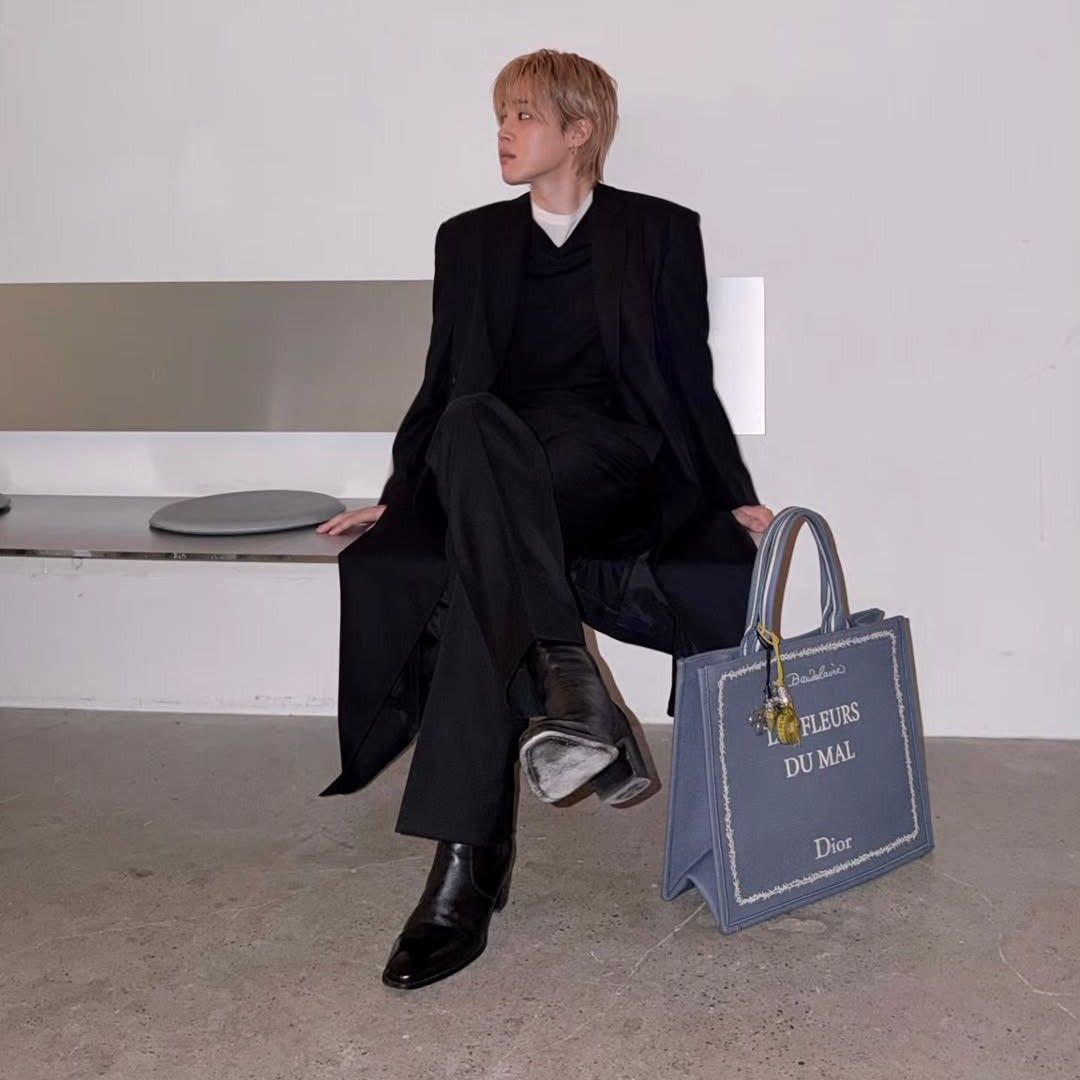 Recent activity shot of Jimin (BTS)