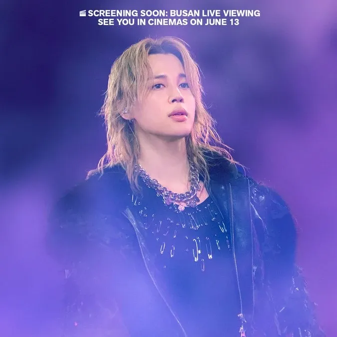 A moment captured by Jimin (BTS)'s fan