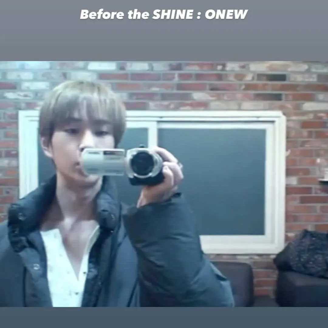 A moment captured by SHINee's fan