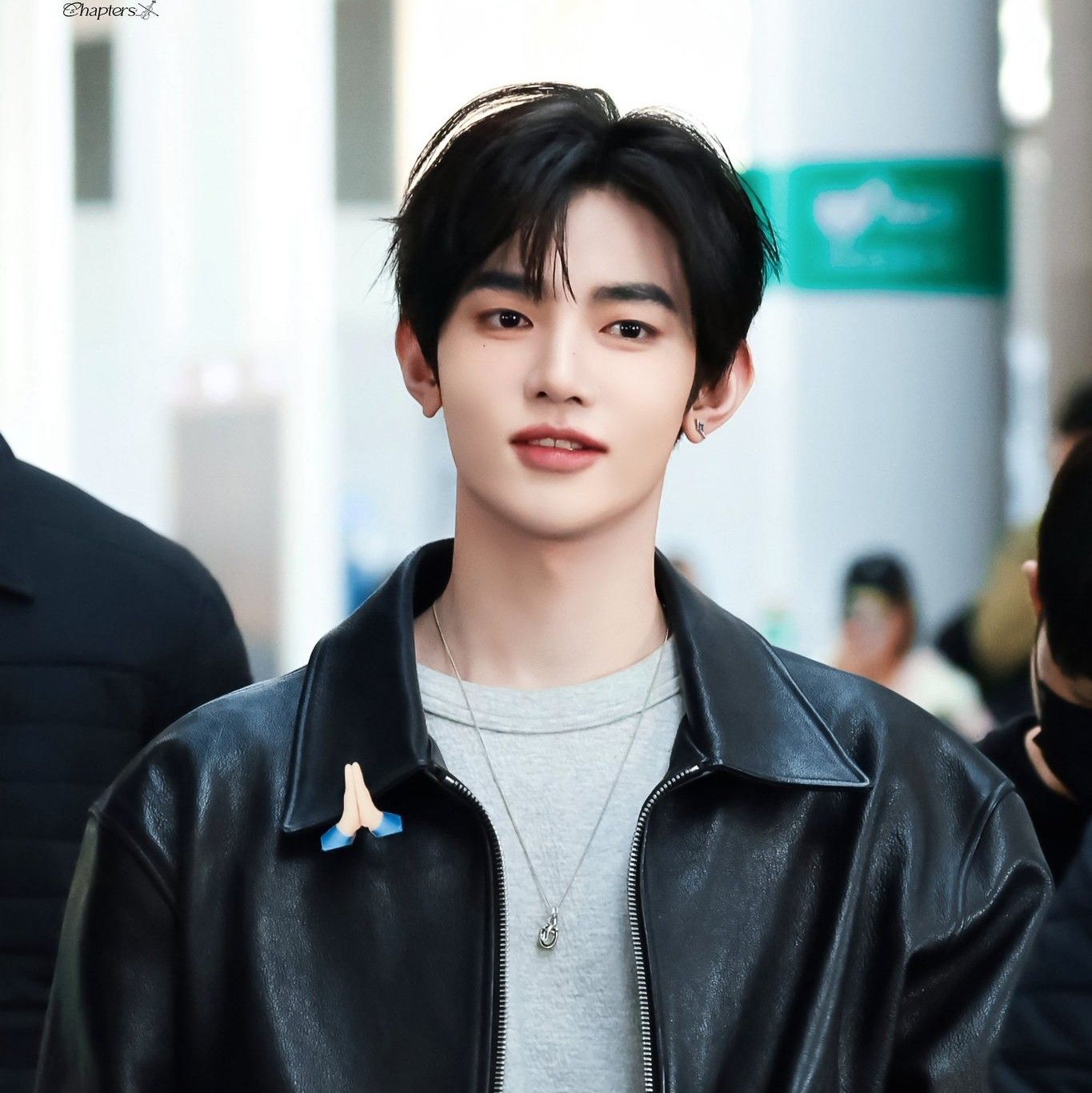 A moment captured by Zhang Hao (ZEROBASEONE)'s fan