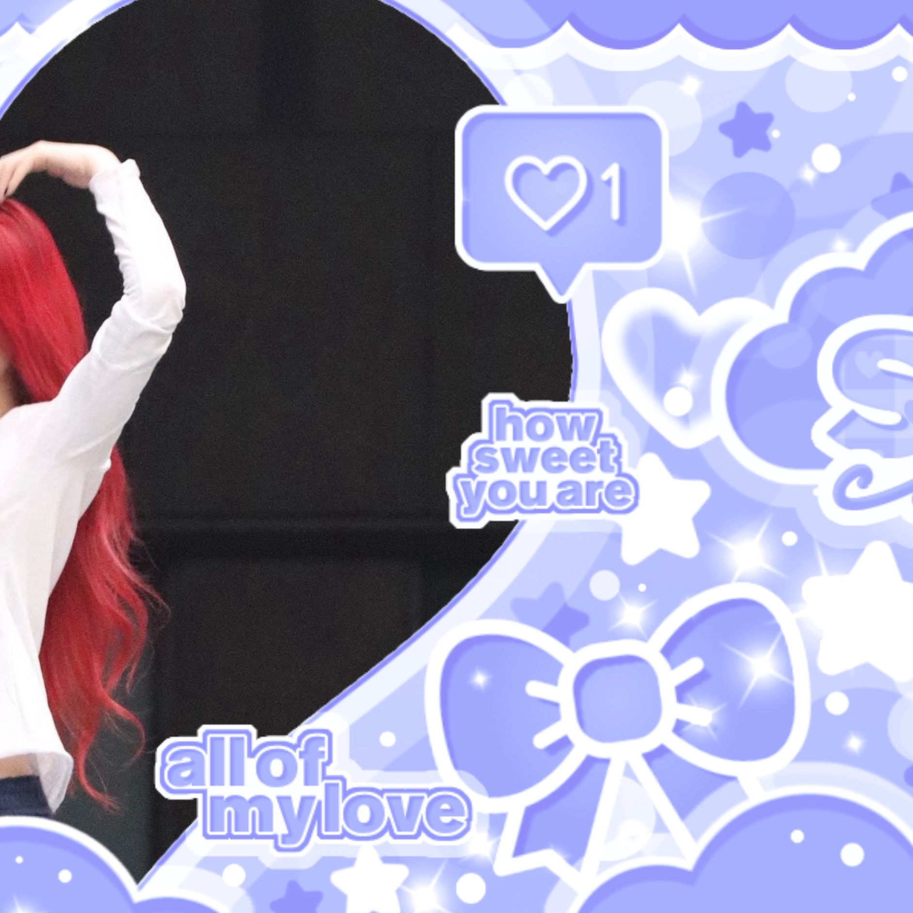A moment captured by Soojin's fan