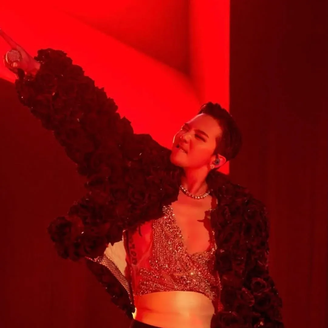 A moment captured by G-DRAGON (BIGBANG)'s fan
