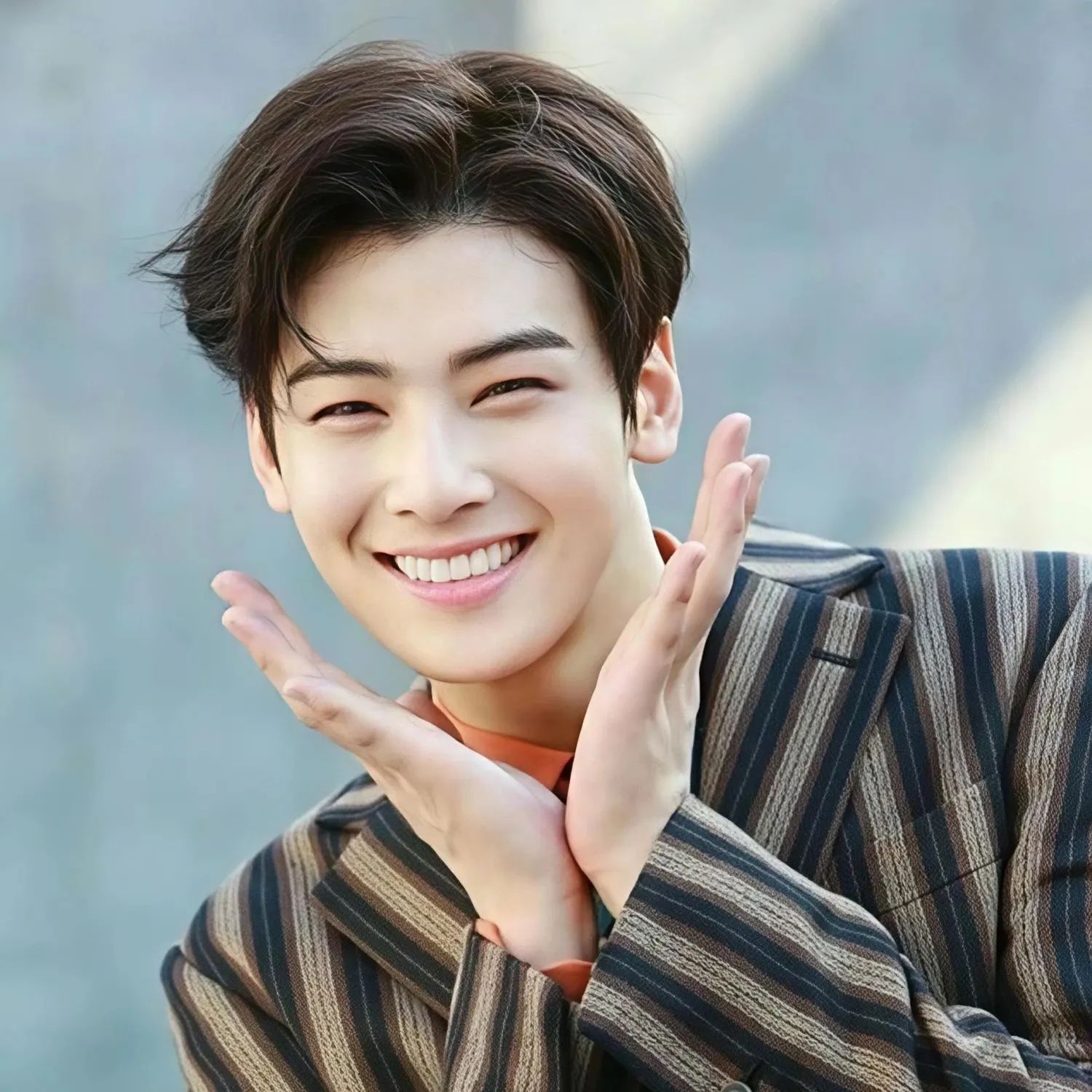 Recent activity shot of Eunwoo (ASTRO)
