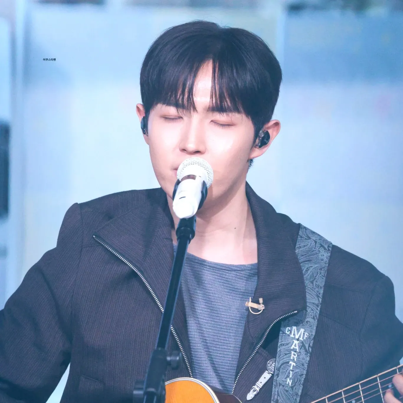 Recent activity shot of Kim Jaehwan