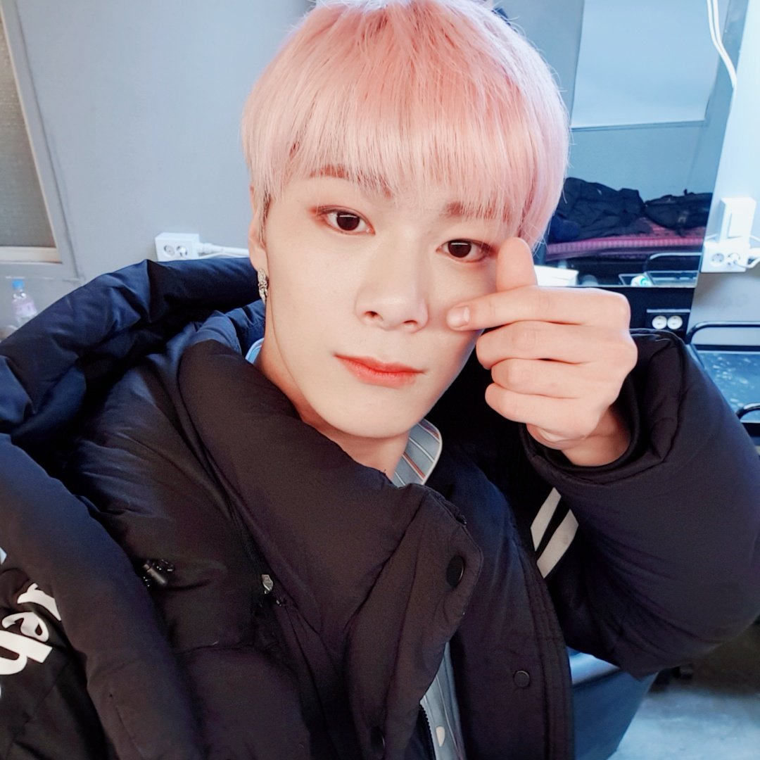 Recent activity shot of Moonbin (ASTRO)