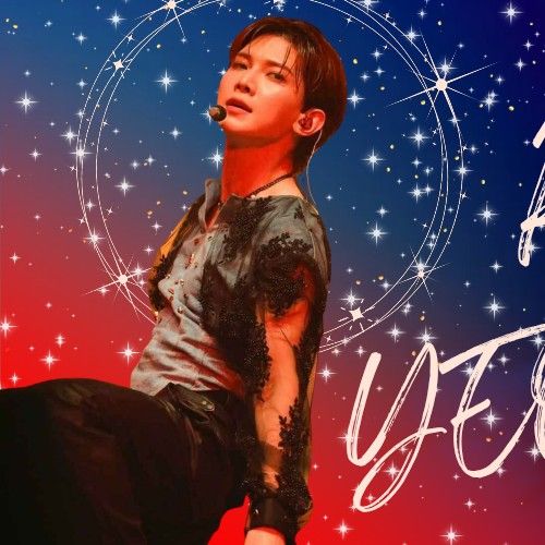 Recent activity shot of Yeosang (ATEEZ)