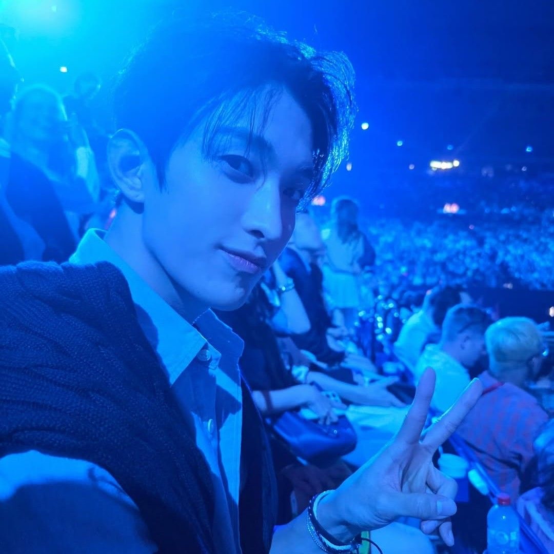 A moment captured by DK (SEVENTEEN)'s fan