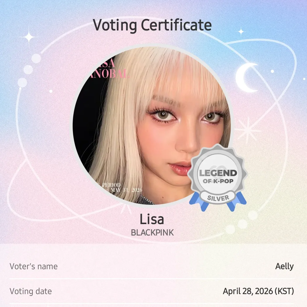 리사 (BLACKPINK)의 비하인드 컷