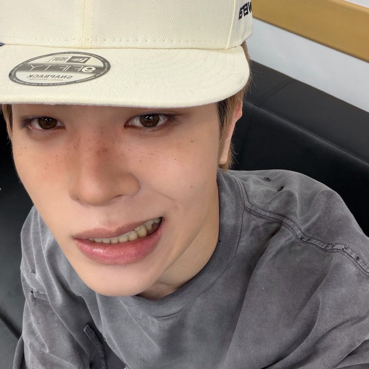 Momen yang diabadikan oleh penggemar So Junghwan (TREASURE)