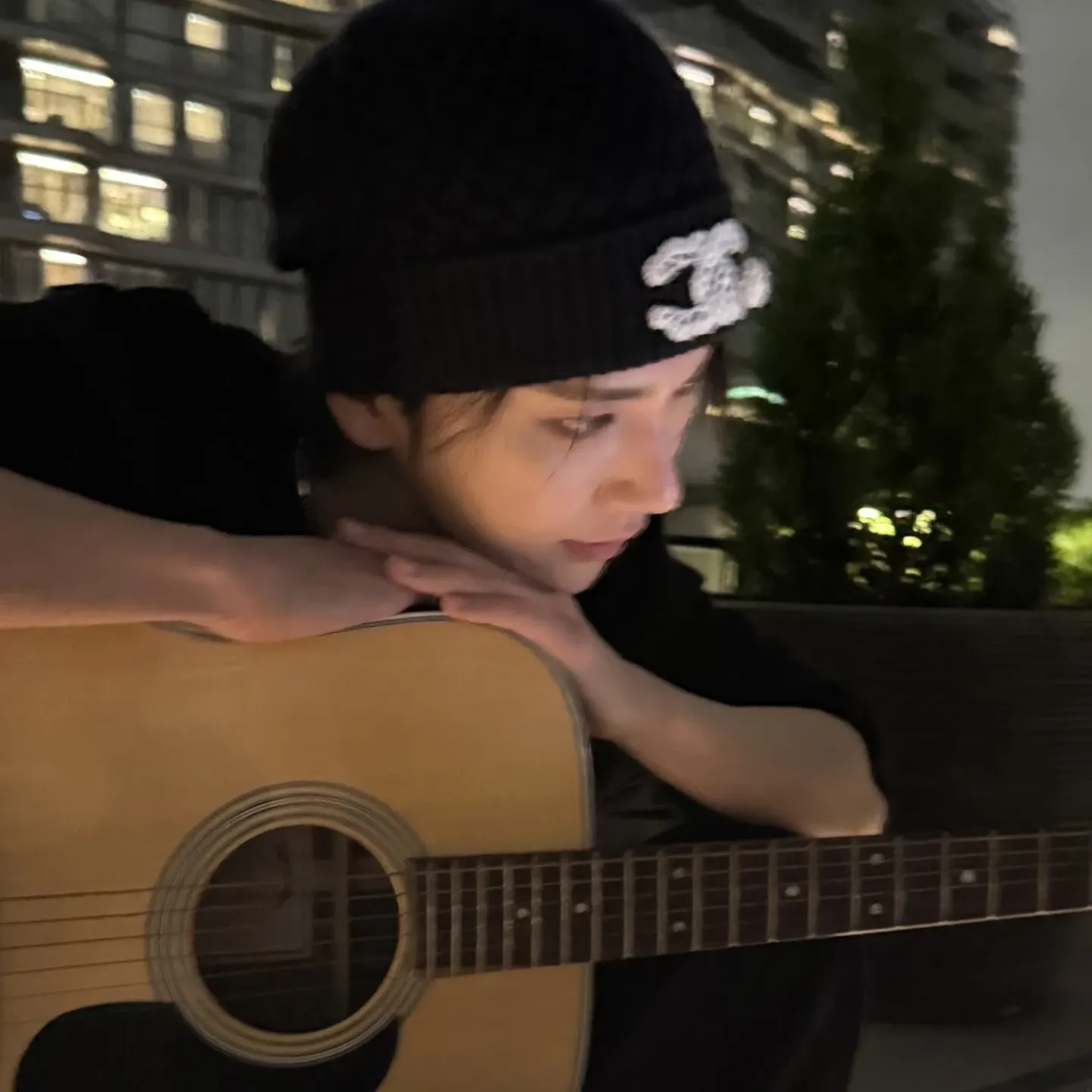 A moment captured by Joshua (SEVENTEEN)'s fan