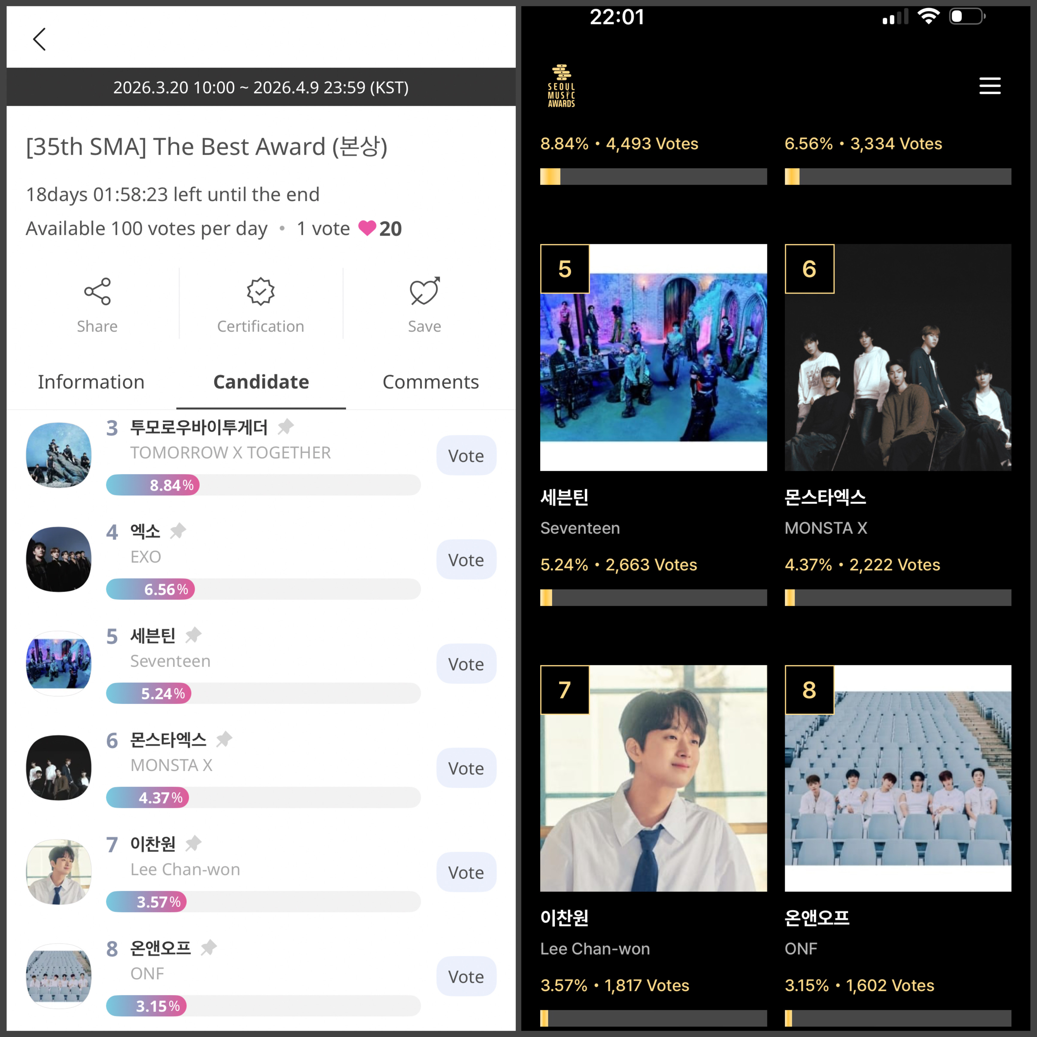 Today’s hot picks from the 몬스타엑스 community