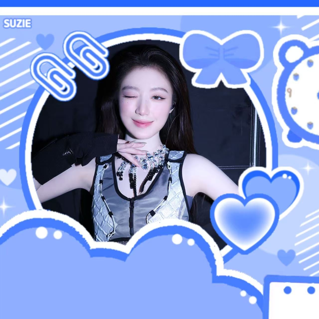 A moment captured by i-dle's fan